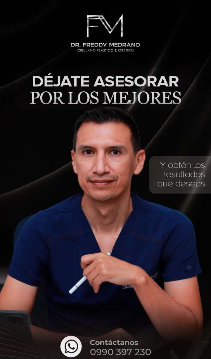 Logo de Dr. Freddy Medrano - Especialista en Cirugía Plástica & Estético
